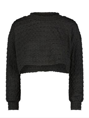 NWT Aleeza Paris Jiffy Pop Loose Crop Top Medium